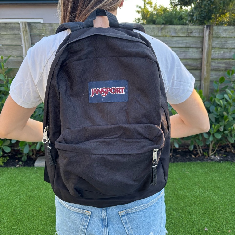 JanSport Classic Black Backpack